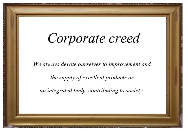 Corporate credo